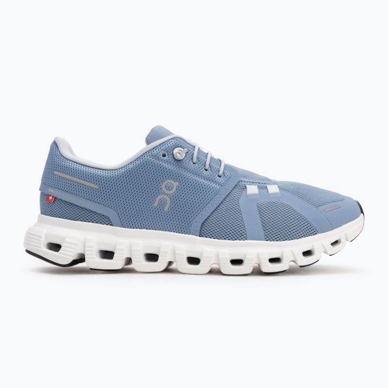 Women's shoes On Cloud 6 chambray/white 2