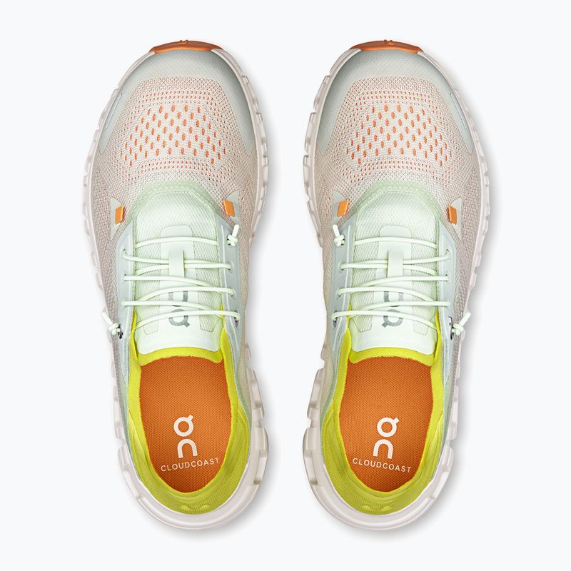 Women's On Running Cloud 6 Coast aloe/limelight shoes 2