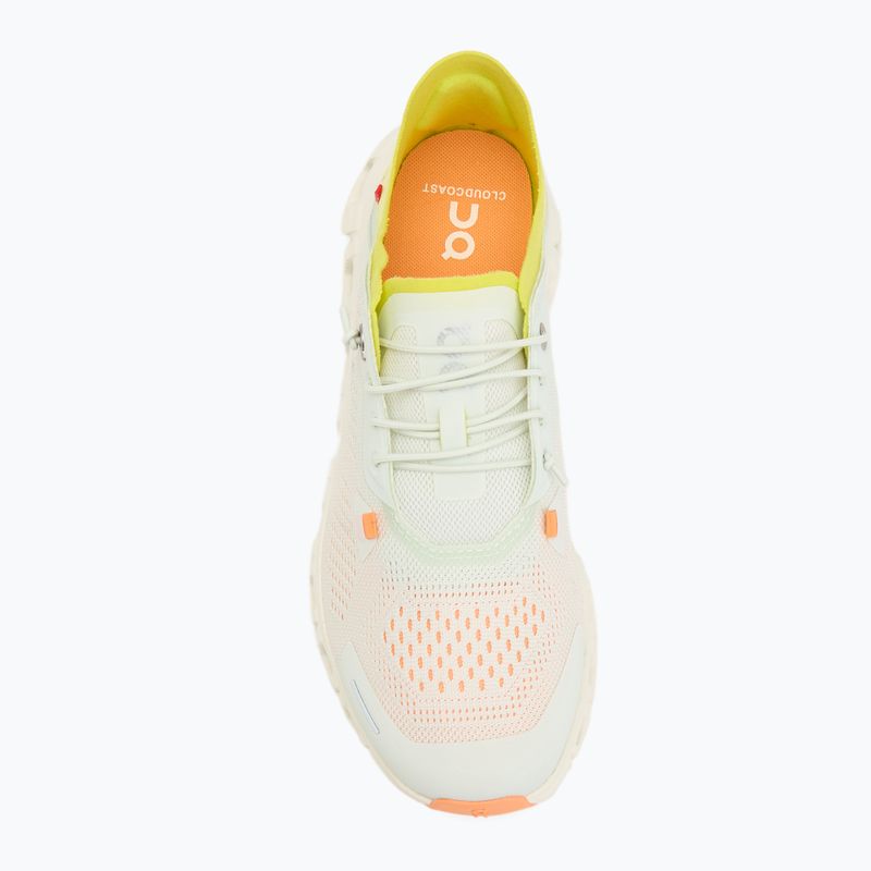 Women's On Cloud 6 Coast aloe/limelight shoes 5