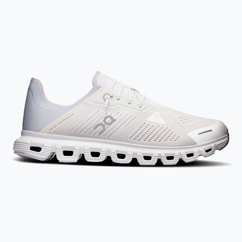 Women's On Running Cloud 6 Coast white/glacier shoes