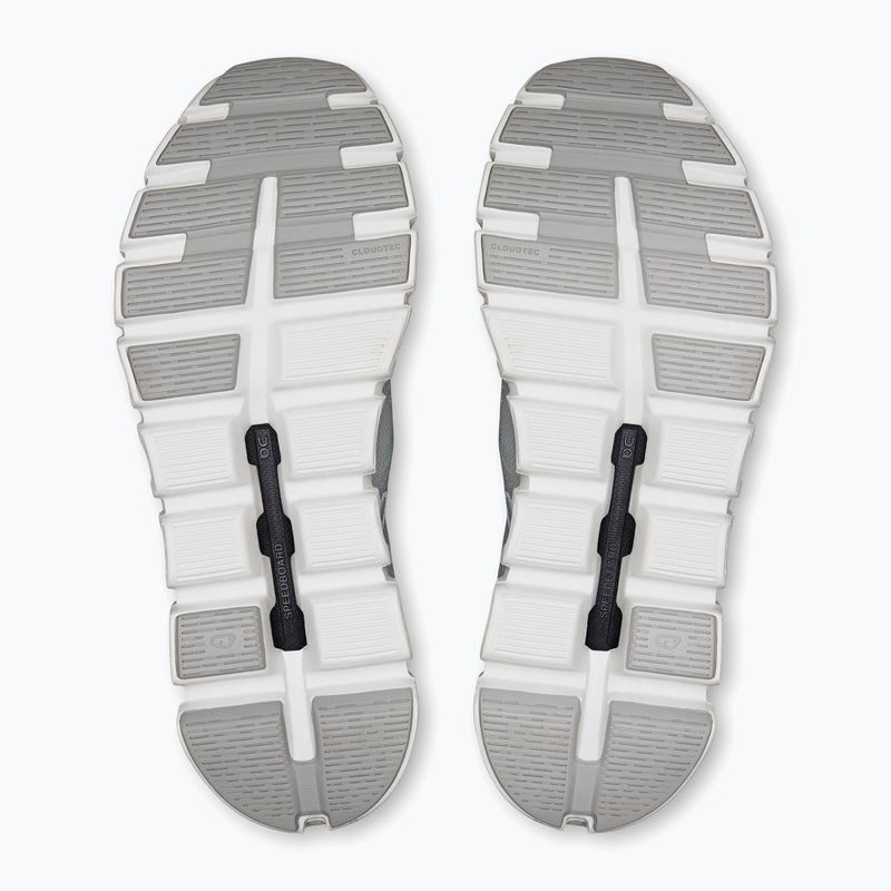 Women's On Running Cloud 6 Coast white/glacier shoes 3