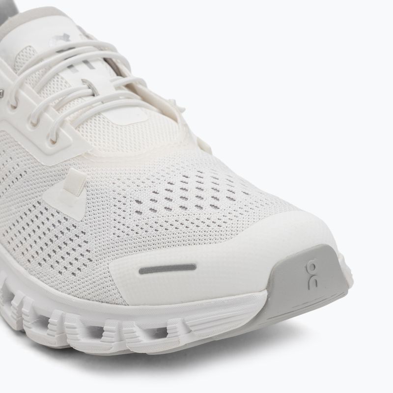 Women's On Cloud 6 Coast white/glacier shoes 7