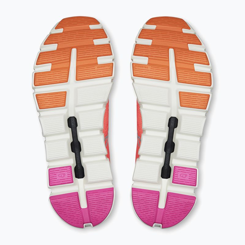 Women's On Running Cloud 6 Coast salmon/pearl shoes 3