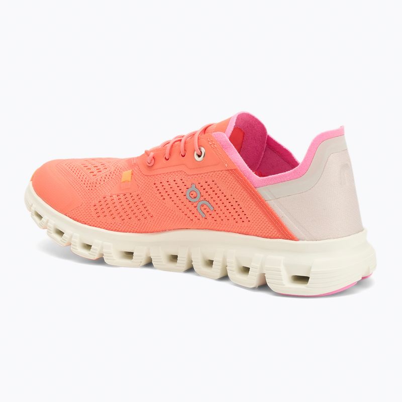 Women's On Running Cloud 6 Coast salmon/pearl shoes 3
