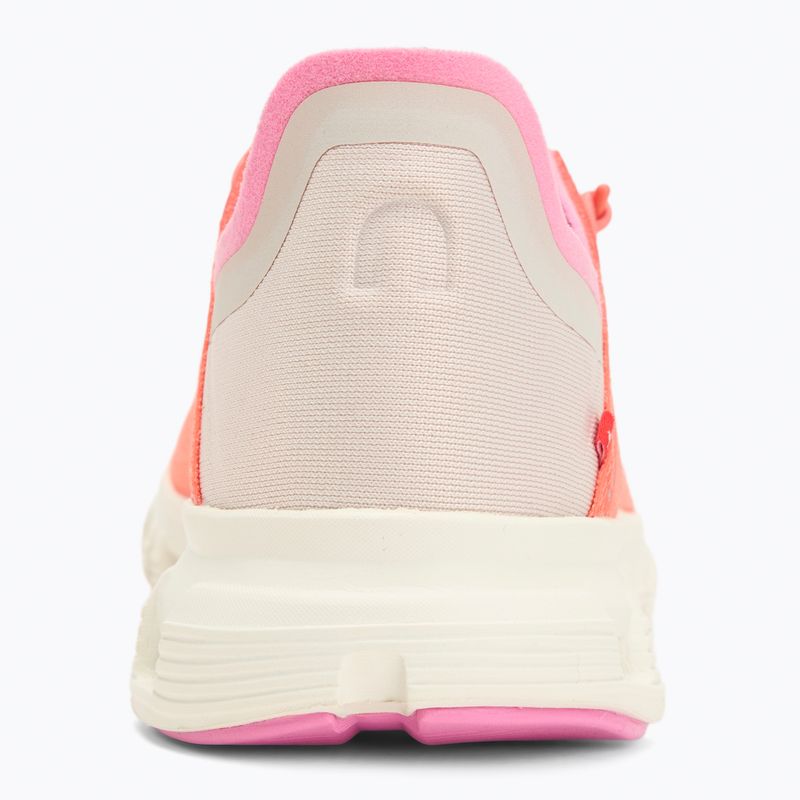 Women's On Running Cloud 6 Coast salmon/pearl shoes 6