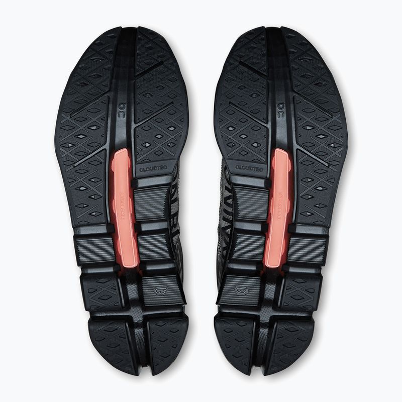 Women's On Cloudflow 5 black/black running shoes 10