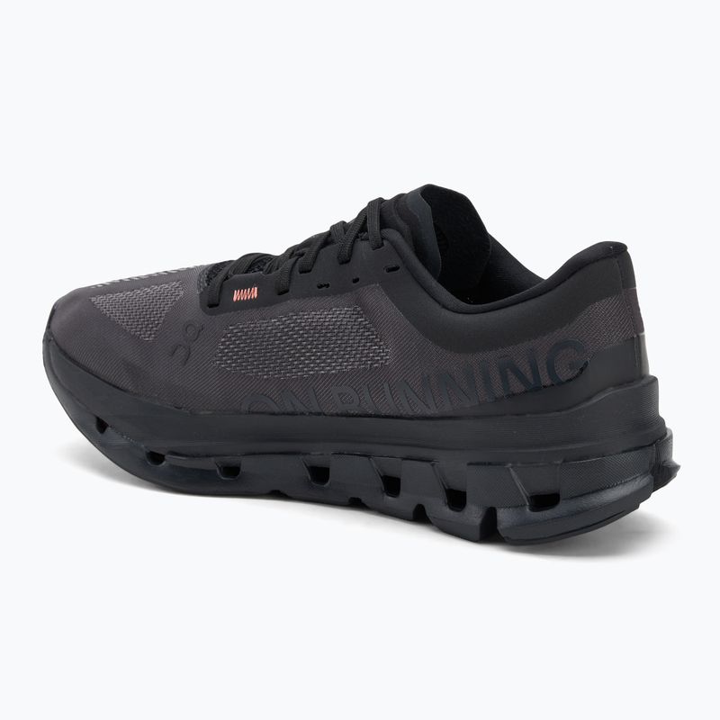Women's On Cloudflow 5 black/black running shoes 3