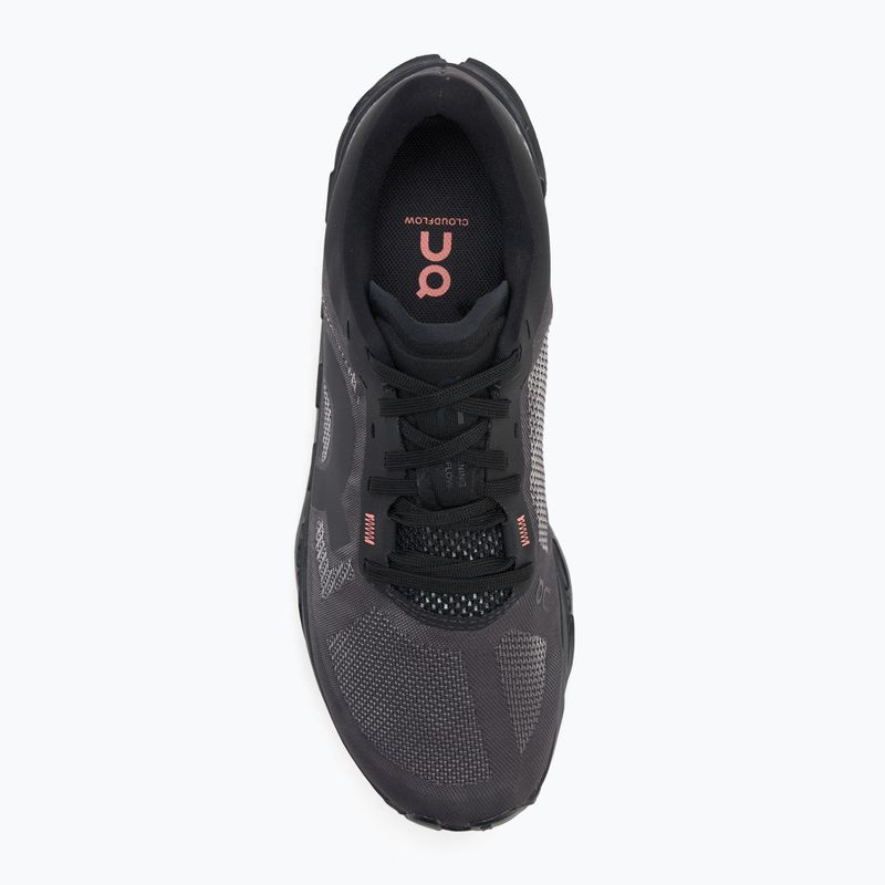 Women's On Cloudflow 5 black/black running shoes 5