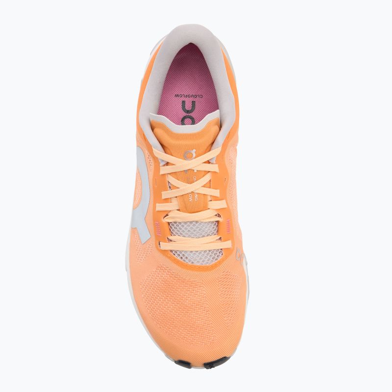 Women's On Cloudflow 5 tangerine/silver running shoes 5