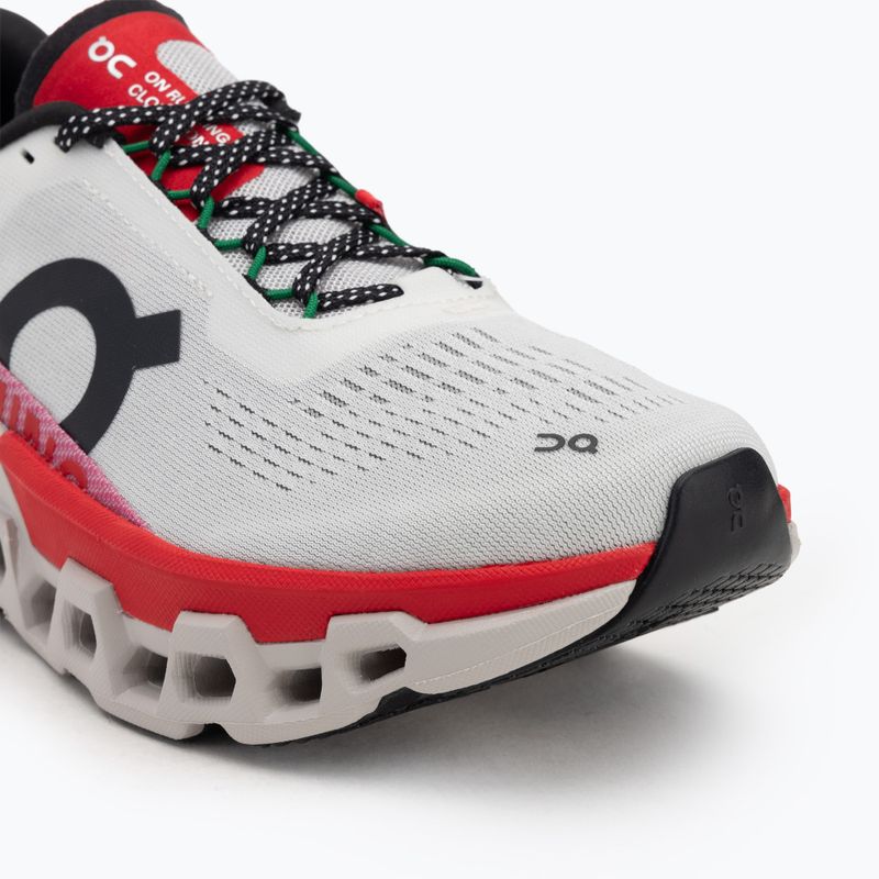 Women's running shoes On Running Cloudmonster 2 ivory/red 7