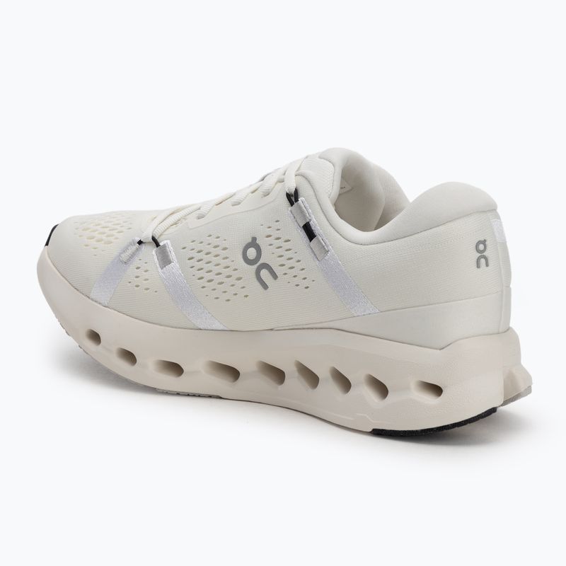 Women's On Running Cloudsurfer 2 ivory/ivory running shoes 3