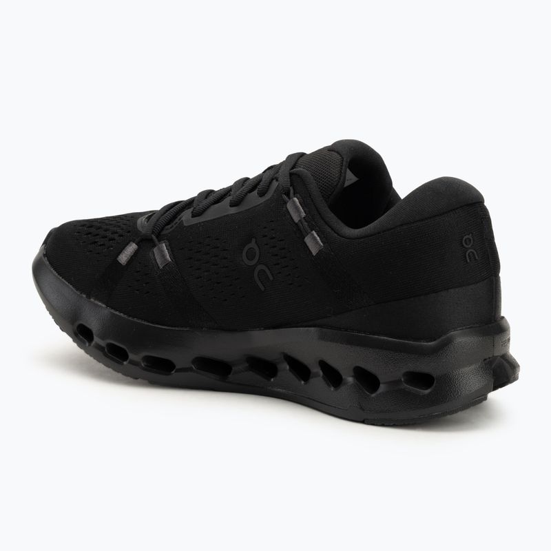 Women's On Running Cloudsurfer 2 black/black running shoes 3