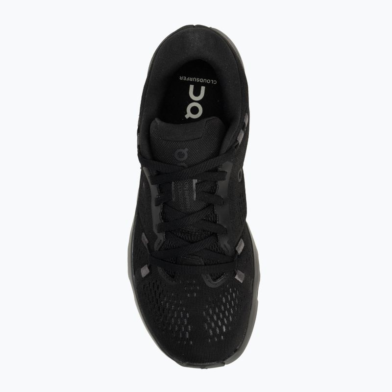Women's running shoes On Cloudsurfer 2 black/black 5