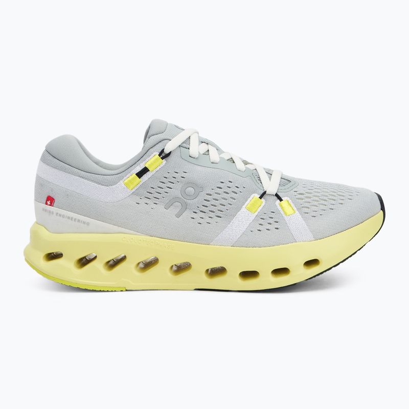 Women's running shoes On Cloudsurfer 2 glacier/limelight 2