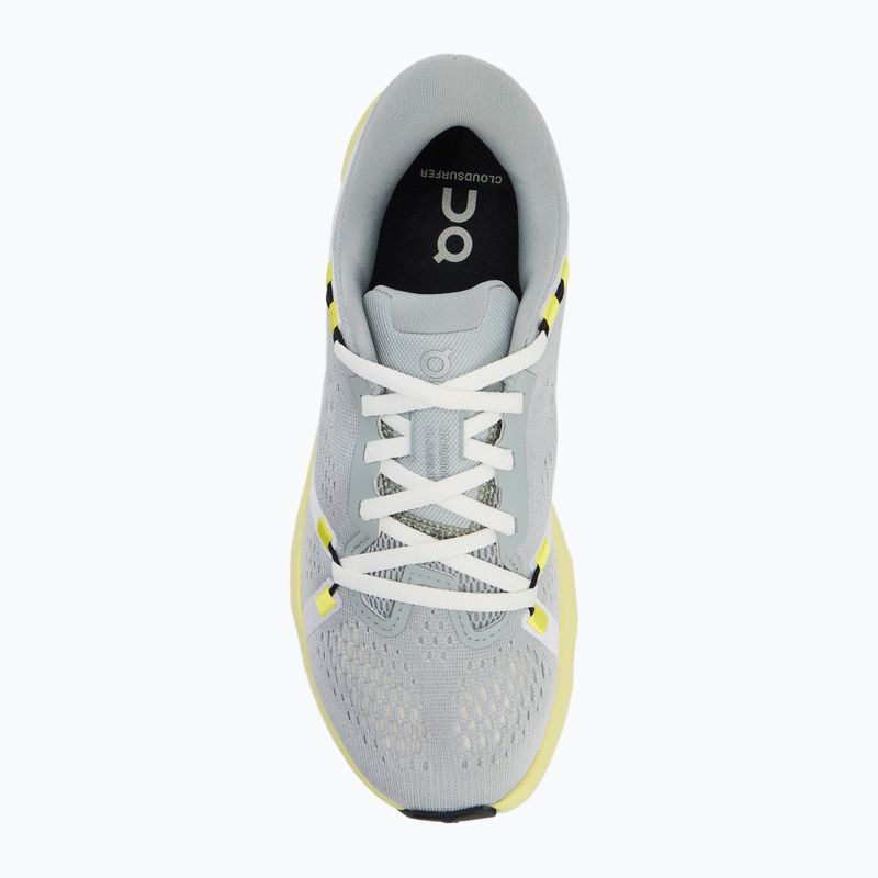 Women's running shoes On Cloudsurfer 2 glacier/limelight 5