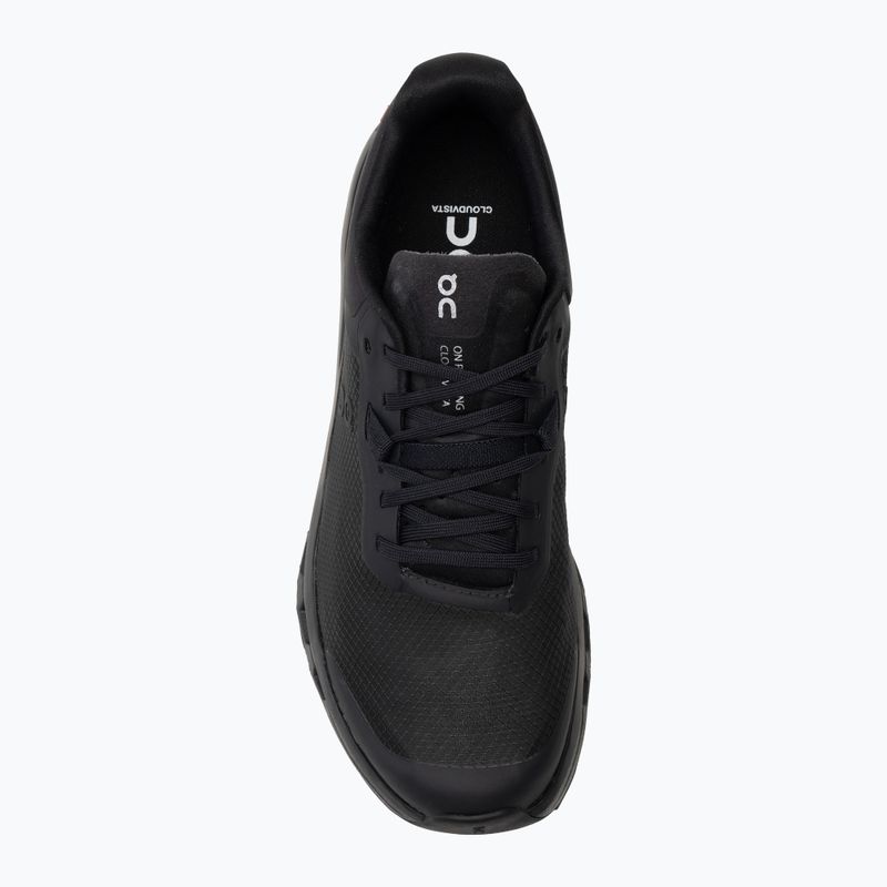 Women's running shoes On Running Cloudvista 2 black/black 5