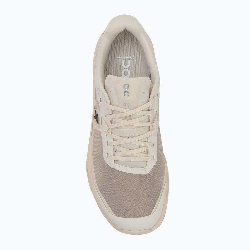 Women's On Running Cloudvista 2 cream/desert running shoes 5