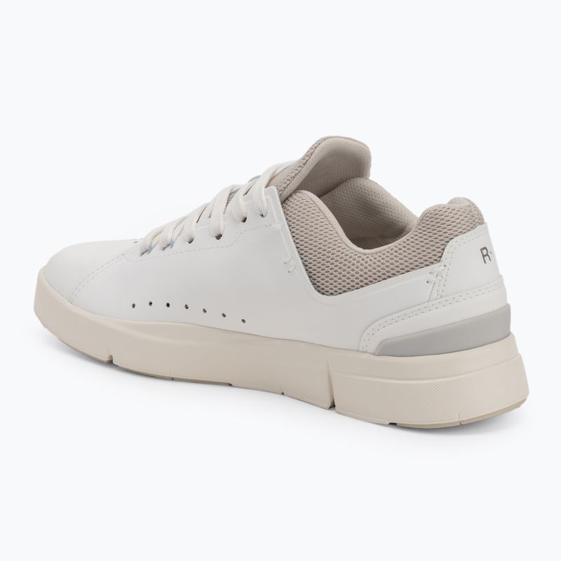 Women's On Running The Roger Advantage white/sand shoes 3