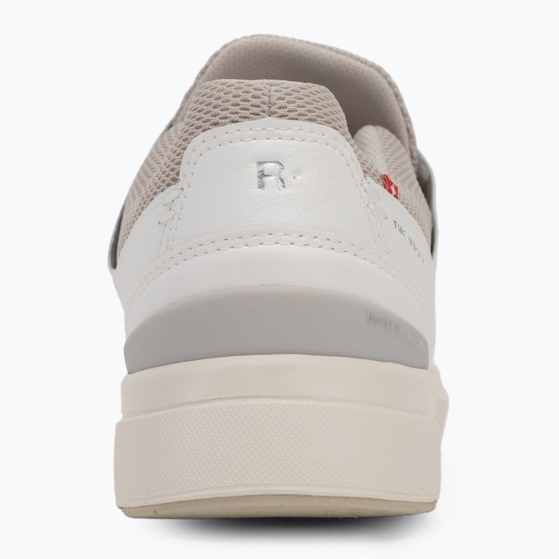 Women's On Running The Roger Advantage white/sand shoes 6