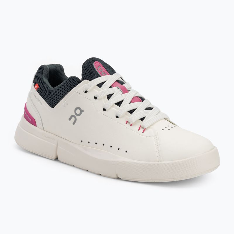 Women's On Running The Roger Advantage ivory/pink shoes