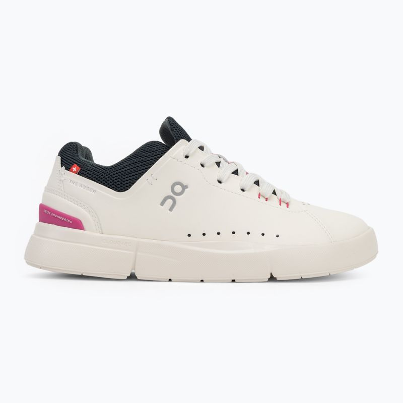 Women's On Running The Roger Advantage ivory/pink shoes 2