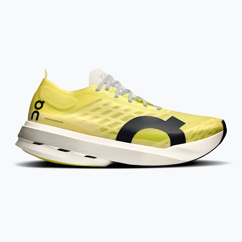 Men's On Running Cloudboom Strike limelight/wolf running shoes