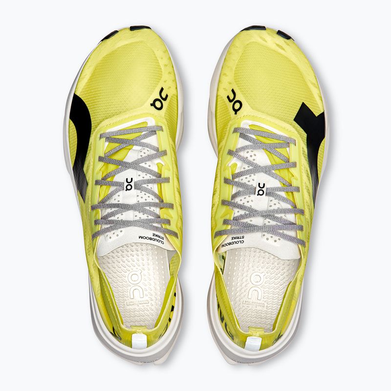 Men's On Running Cloudboom Strike limelight/wolf running shoes 4