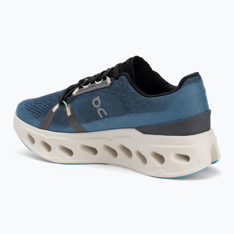Men's On Running Cloudeclipse niagara/ivory running shoes 3