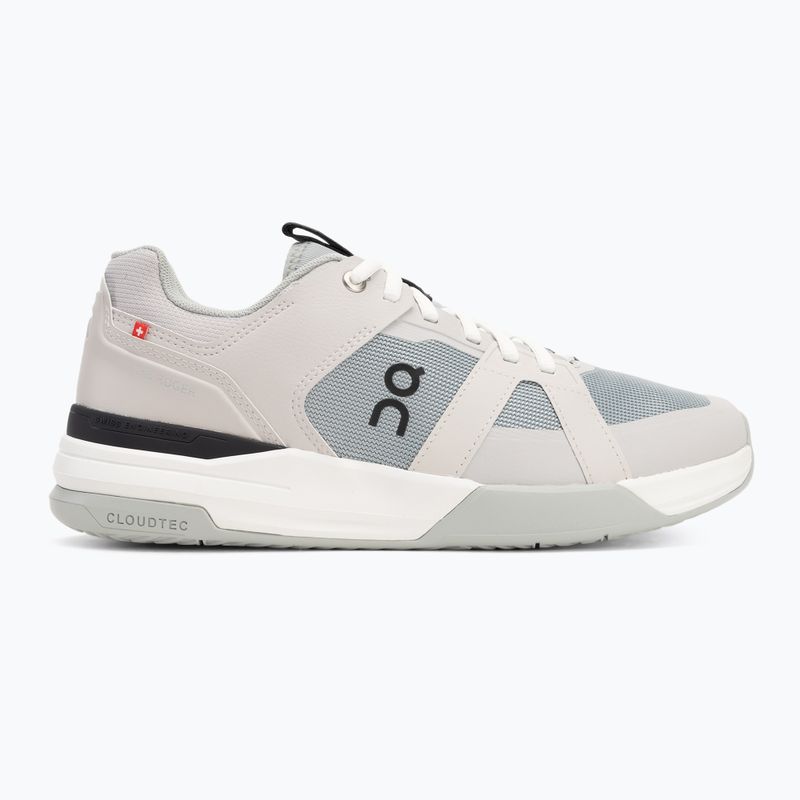 Men's On The Roger Clubhouse Pro silver/glacier shoes 2