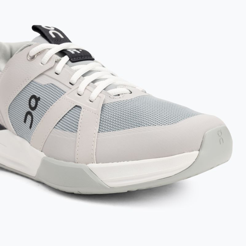 Men's On The Roger Clubhouse Pro silver/glacier shoes 7