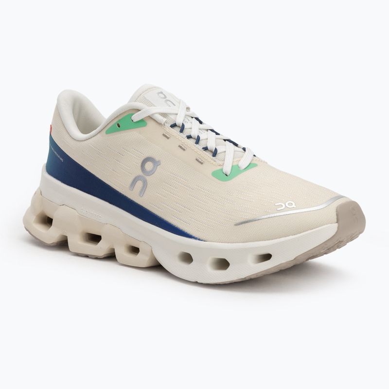 Women's On Running Cloudspark cream/honeydew running shoes