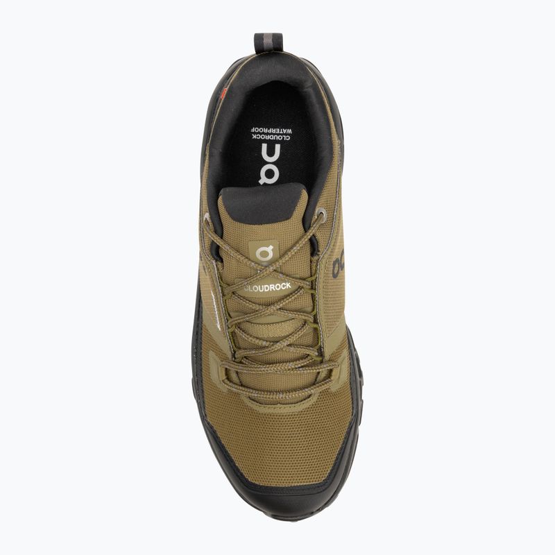 Men's shoes On Running Cloudrock Low Waterproof hunter/black 5