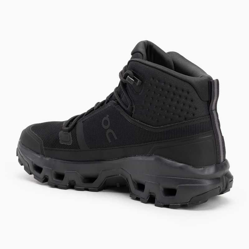 Men's shoes On Cloudrock Mid Waterproof black/black 3