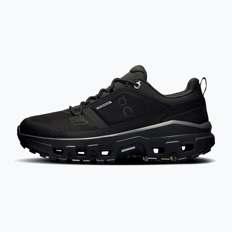 Women's shoes On Running Cloudrock Low Waterproof black/black 9