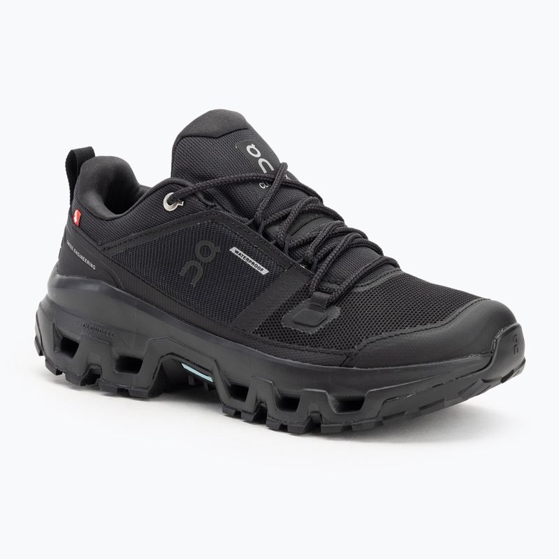 Women's shoes On Running Cloudrock Low Waterproof black/black