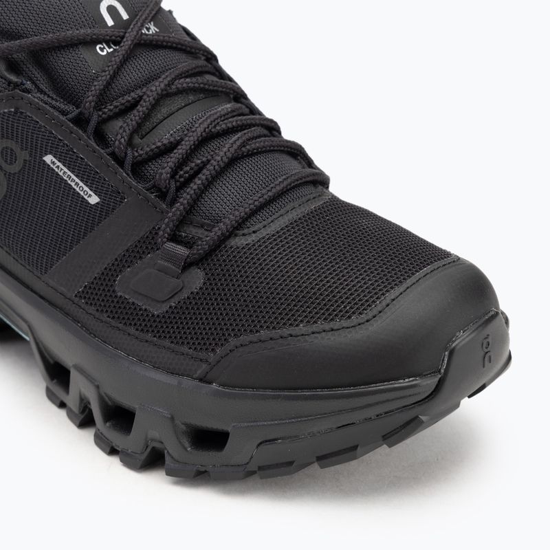 Women's shoes On Running Cloudrock Low Waterproof black/black 7