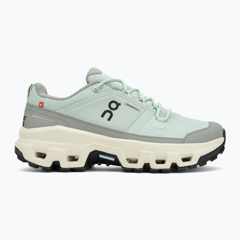 Women's hiking boots On Cloudrock Low Waterproof mineral/aloe 2