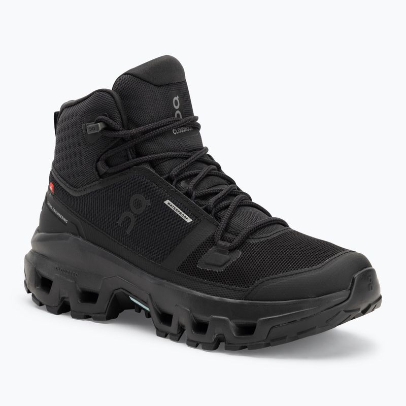 Women's shoes On Cloudrock Mid Waterproof black/black