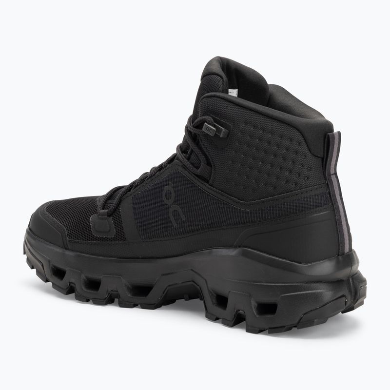 Women's shoes On Cloudrock Mid Waterproof black/black 3
