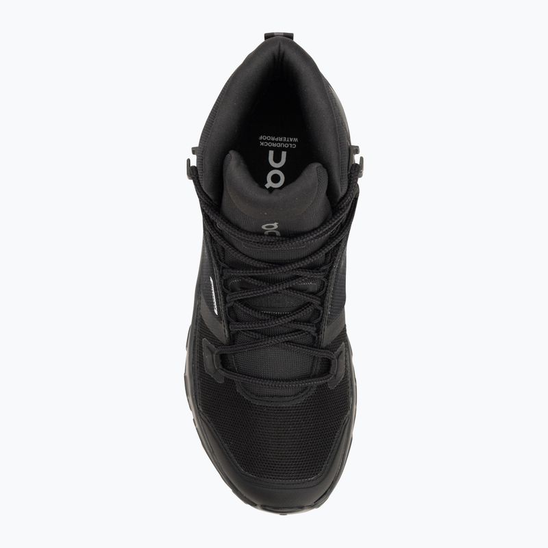 Women's shoes On Running Cloudrock Mid Waterproof black/black 5