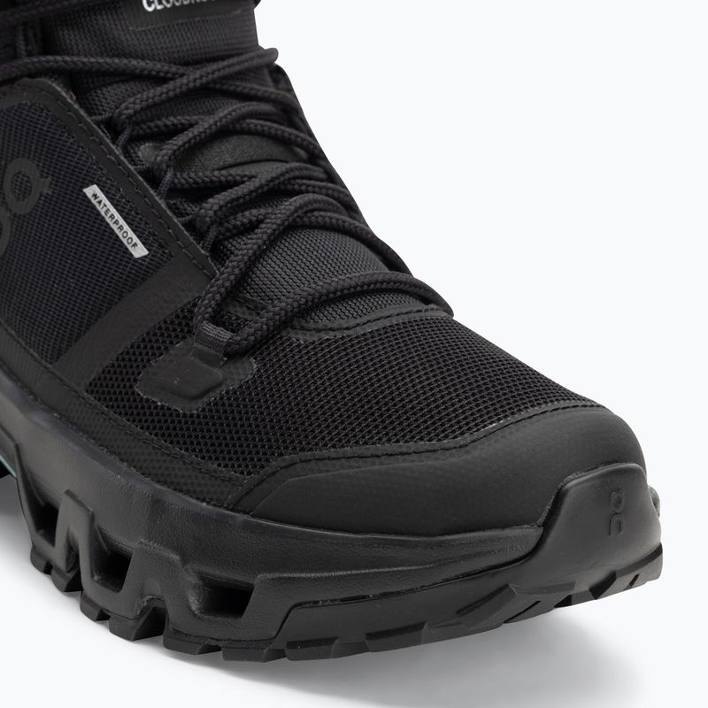 Women's shoes On Cloudrock Mid Waterproof black/black 7