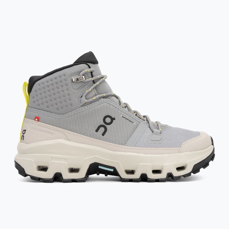 Women's shoes On Cloudrock Mid Waterproof alloy/ice 2