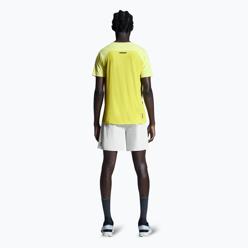 Men's On Running Performance-T limelight/lime running shirt 3