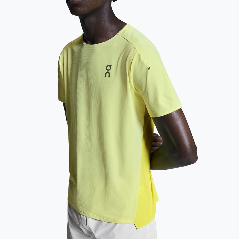 Men's running T-shirt On Running Performance-T limelight/lime 4