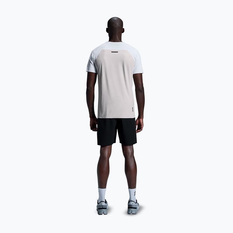 Men's running top On Performance-T white/silver 3