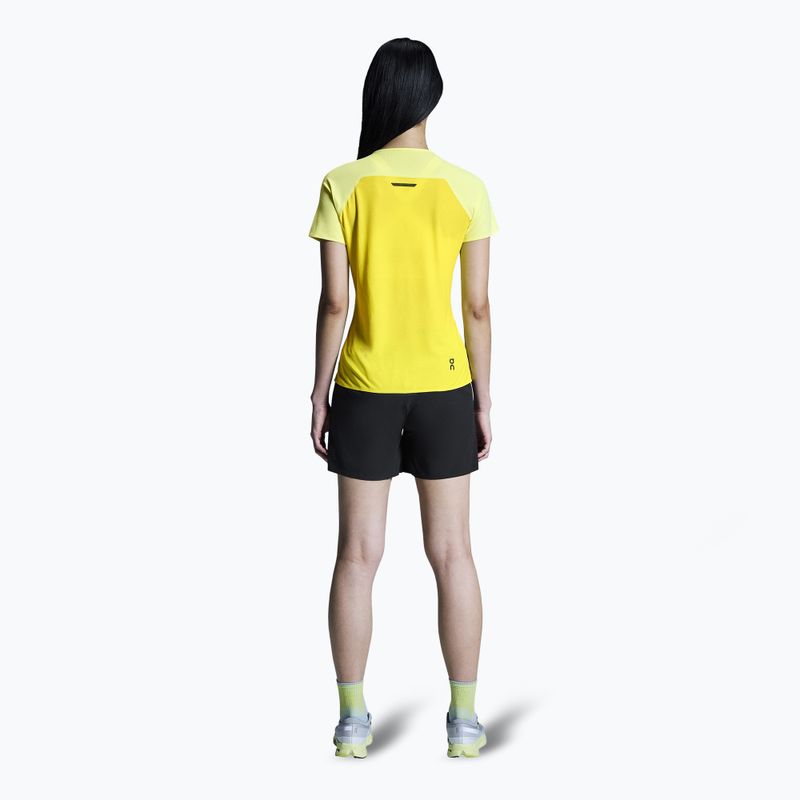 Women's running shirt On Running Performance-T limelight/lime 3