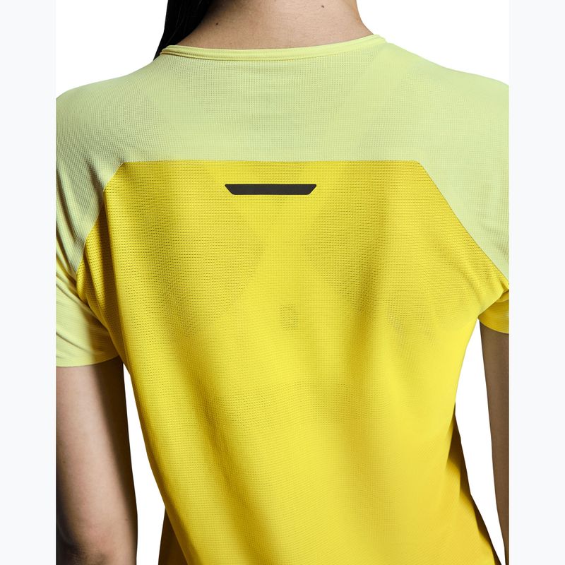 Women's running shirt On Running Performance-T limelight/lime 5