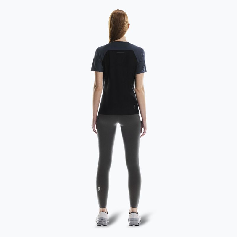 Women's running T-shirt On Performance-T navy/black 3