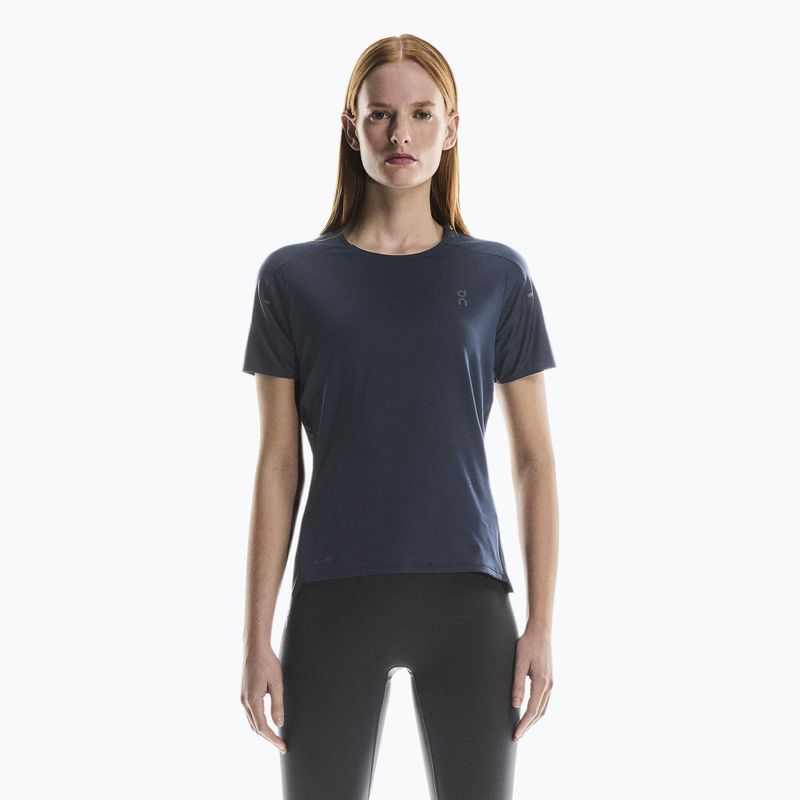 Women's running shirt On Running Performance-T navy/black 4