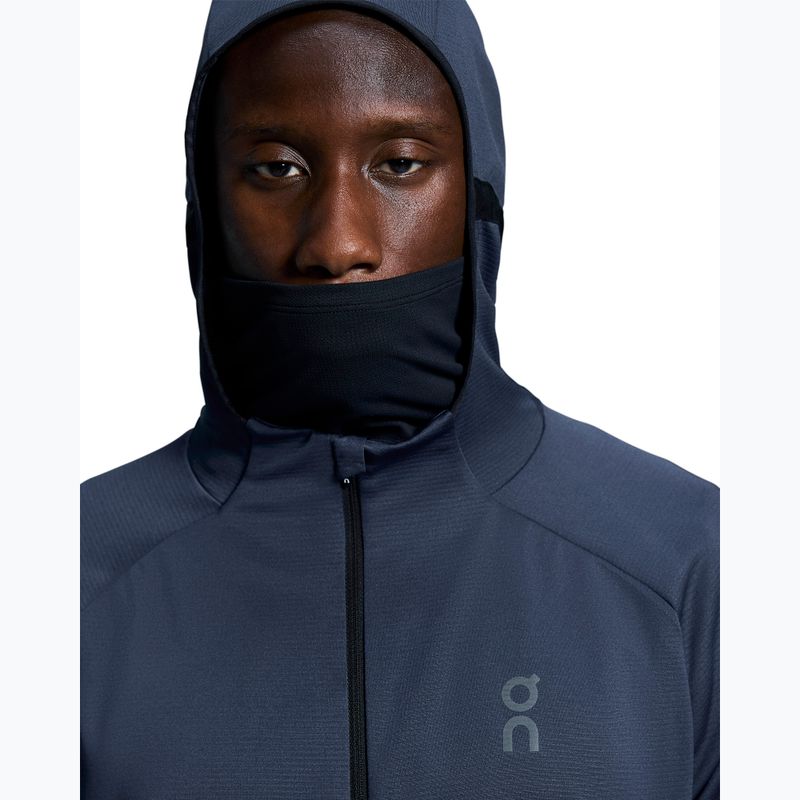 Men's On Running Climate Zip Hoodie midnight 5